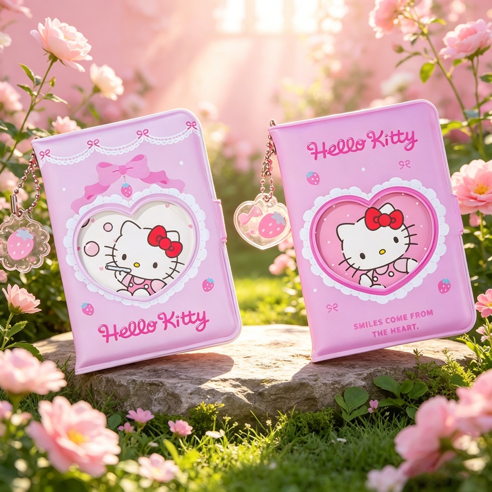 Travel Notebook Journal - Echte Hello Kitty zaknotitieboekjes Sanrio M5