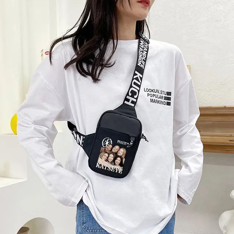 Travel Accessories Cute - Mode K POP K-KATSEYE Dames Schoudertas
