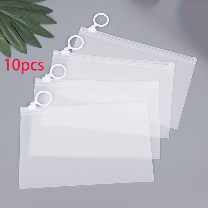 Travel Ziplock Bags - 10 stuks reisopbergzakken multifunctionele opslag cosmetische