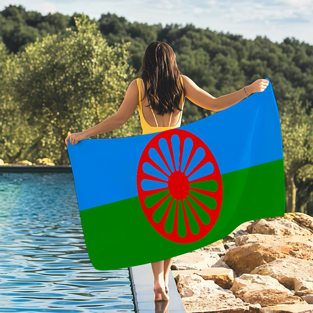 Travel Yoga Accessories - Zigeuner Vlag Handdoek Yoga Gym Yoga