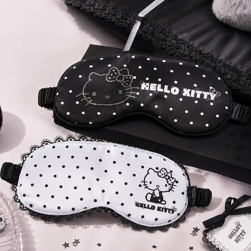 Travel Accessories Japan - Schattig Hello Kitty oogmasker, zacht comfort,