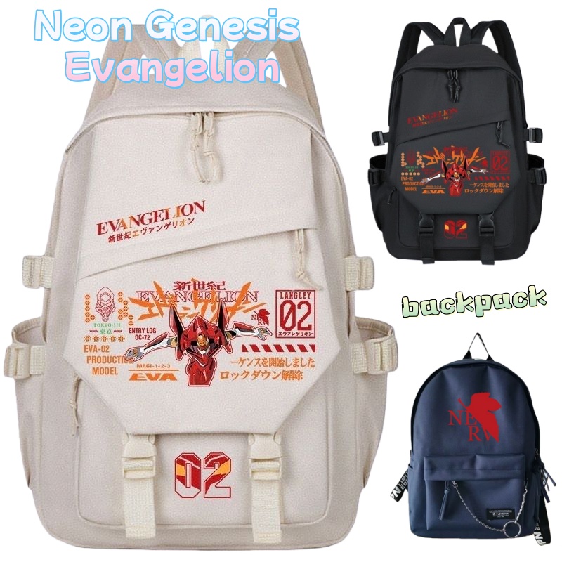 Travel Accessories Cute - Neon Genesis Evangelion-rugzak Leuke mode-cartoon Gepersonaliseerde
