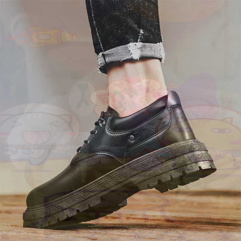 Travel Accessories Gift Basket - Donker natuurlijk leer Mode-sneakers Tennis Herensneakers