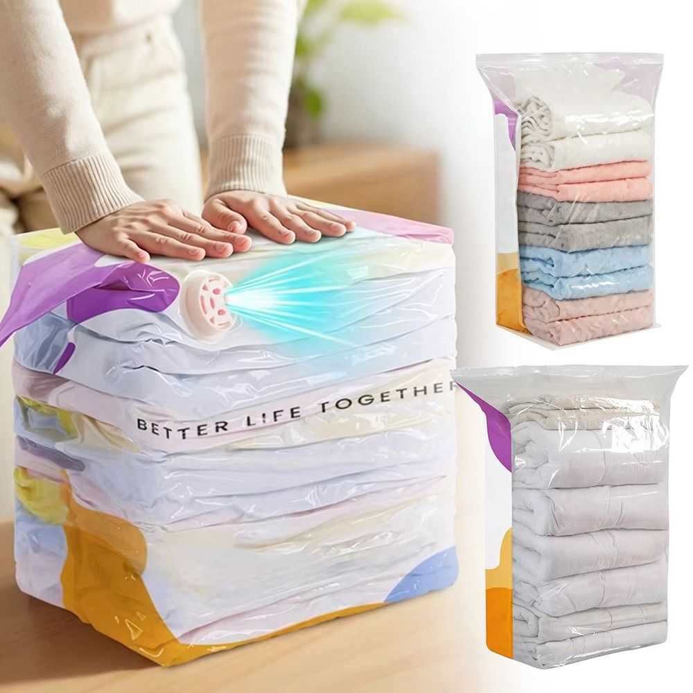 Compression Bag Vacuum - Geen pomp nodig vacuüm opbergzakken, stofdicht,