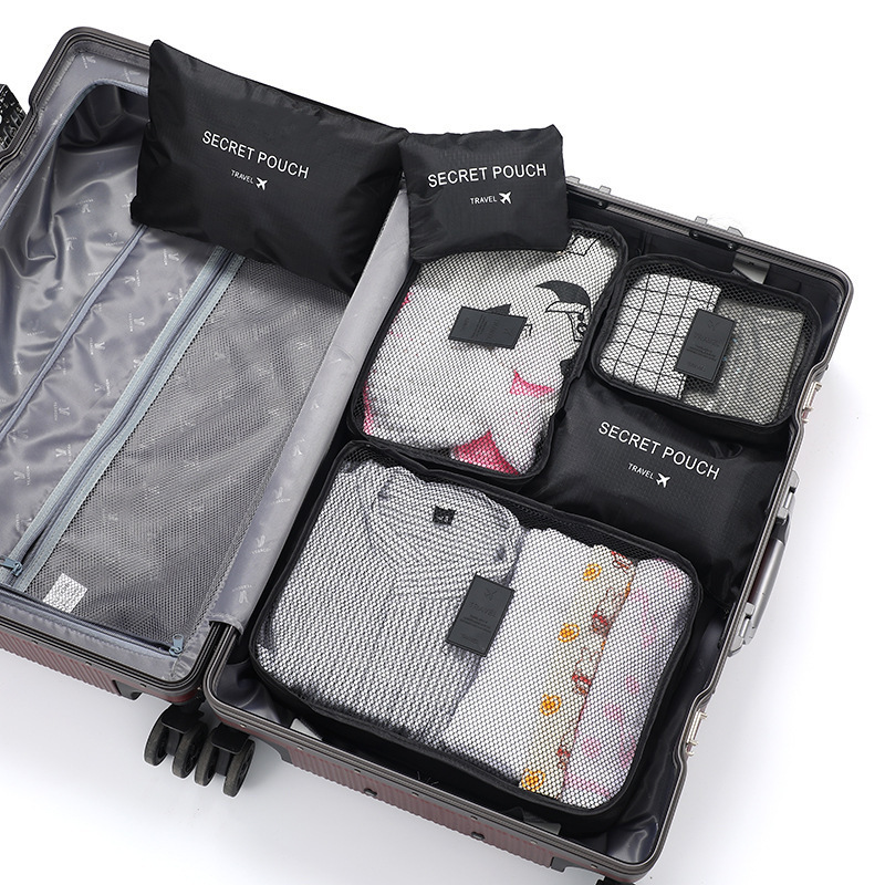 Travel Accessories Kit Bag - 6 sets reisopbergzakken, kleine verpakkingsblokjes voor