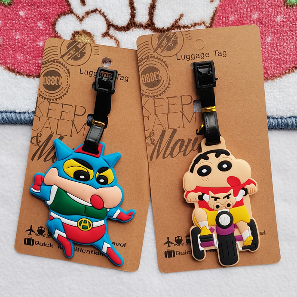 Travel Accessories Japan - Hot Crayon Shin-chan bagagelabel PVC kofferlabel