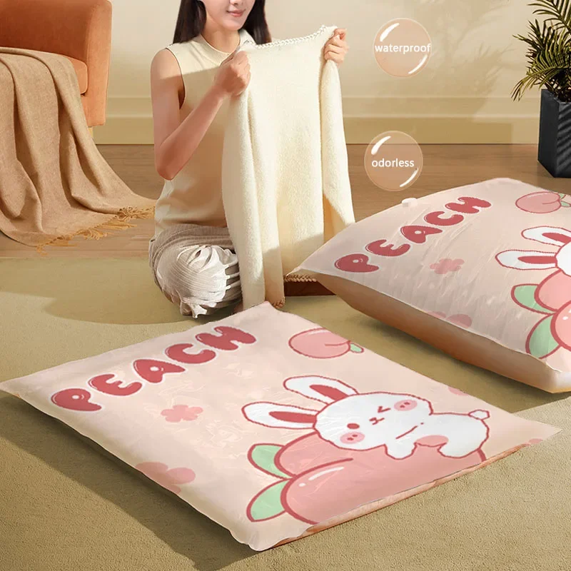 Compression Bag Vacuum - 1/4 PCS Reizen Bewegende Compressiezak Herbruikbare