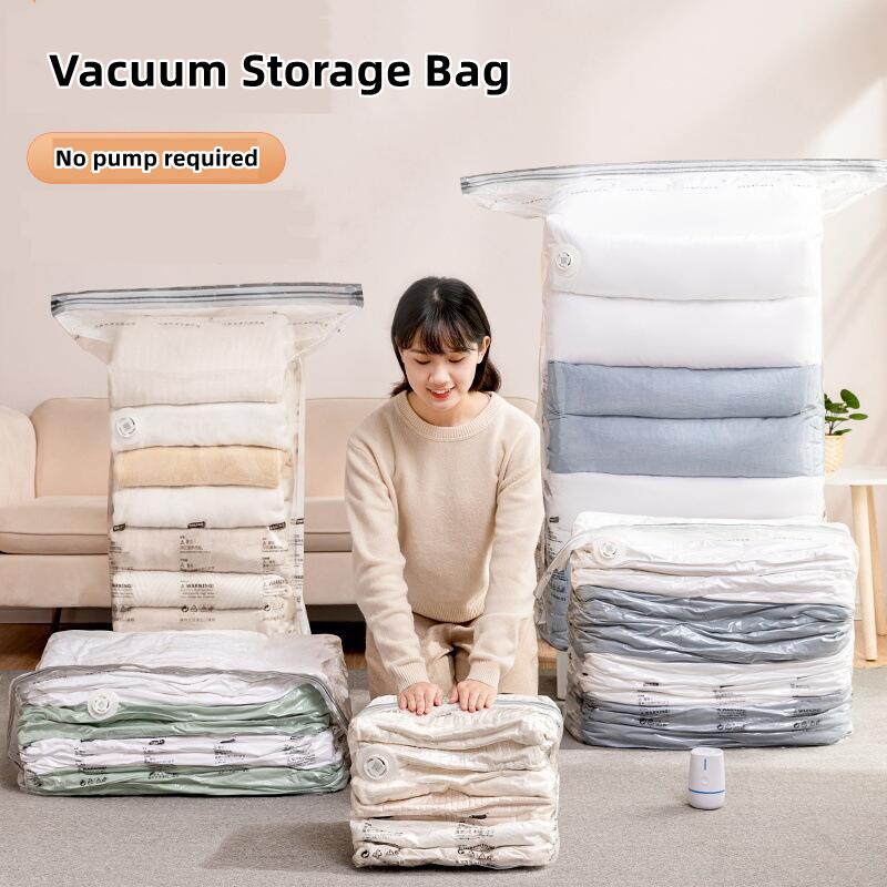 Compression Bag Vacuum - Geen pomp nodig: vacuümcompressiezak voor het