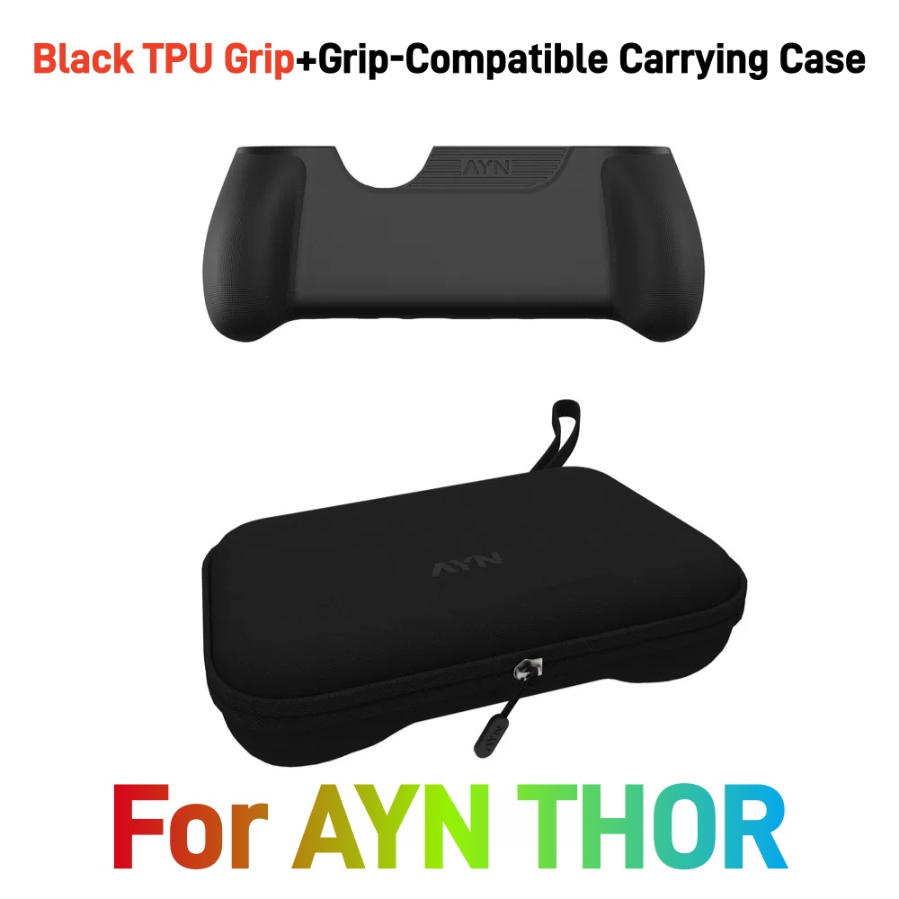 Travel Accessories Kit Bag - TPU-greep en beschermende draagtas compatibel met