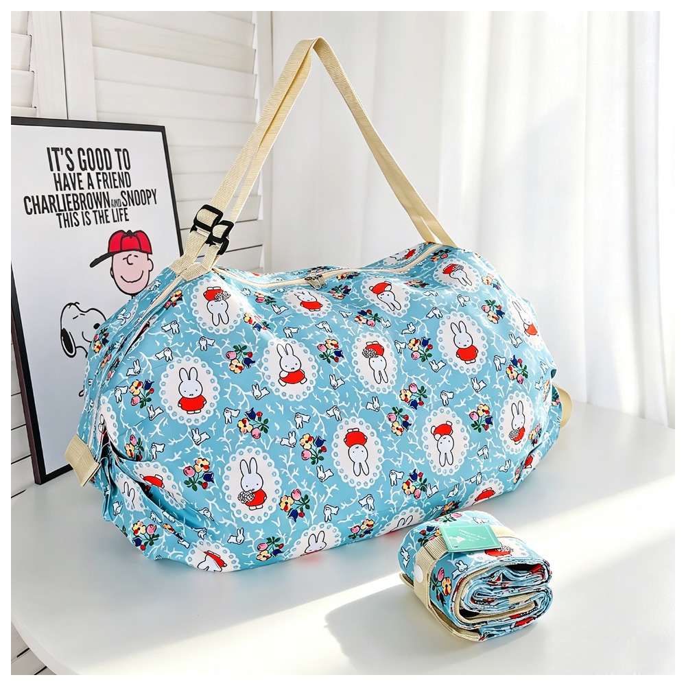 Travel Accessories Japan - Leuke opvouwbare, milieuvriendelijke tas, cartoon-boodschappentas met