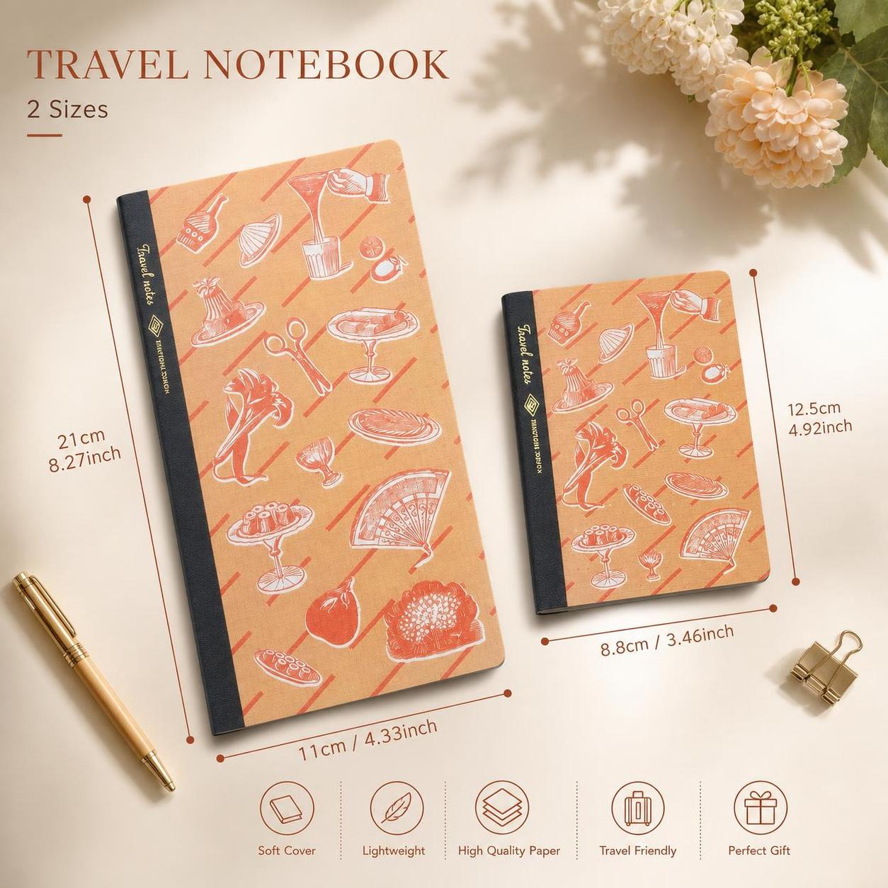Retro Travelers Notebook Kleur - Travel Notebook Journal recensie en prijs