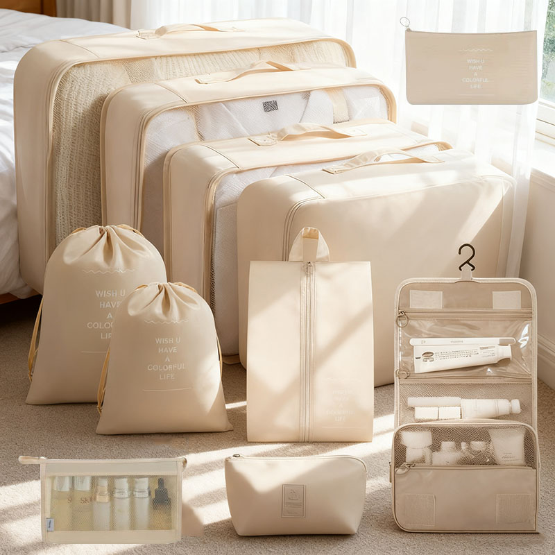 Reisset met opbergzakken 7/8/9 - Travel Accessories Kit Bag recensie en prijs