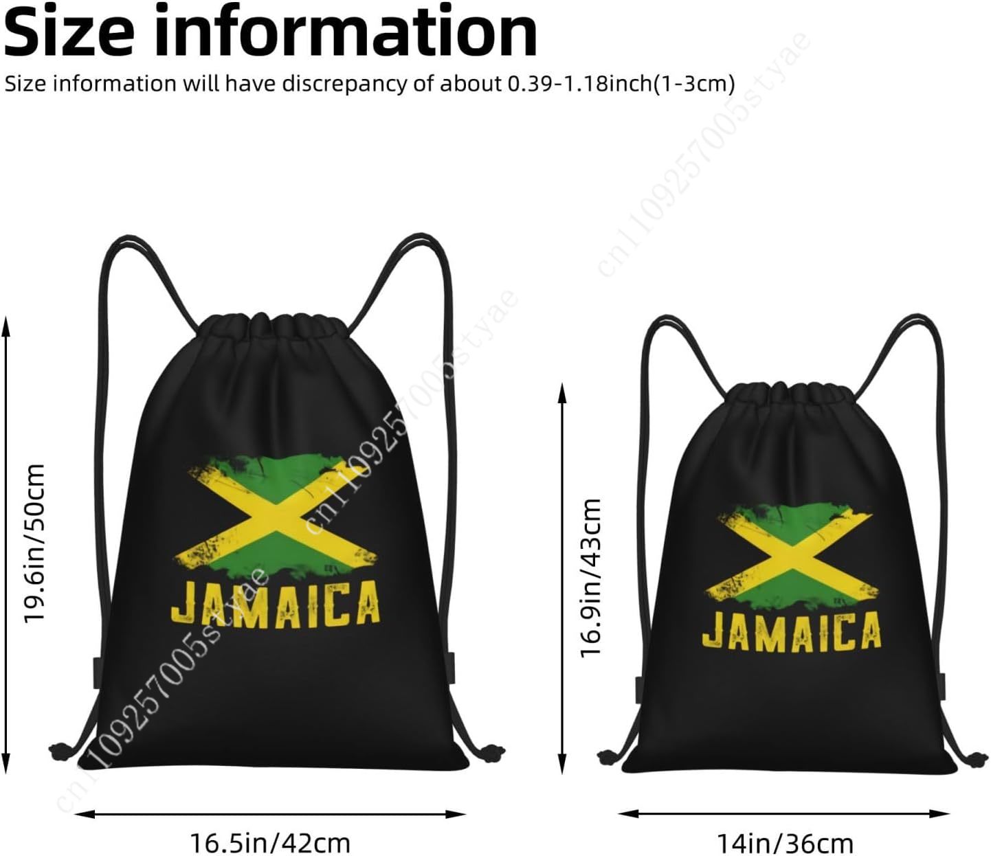 Jamaica Vlag Tasje Rugzak Spor - Travel Yoga Accessories recensie en prijs