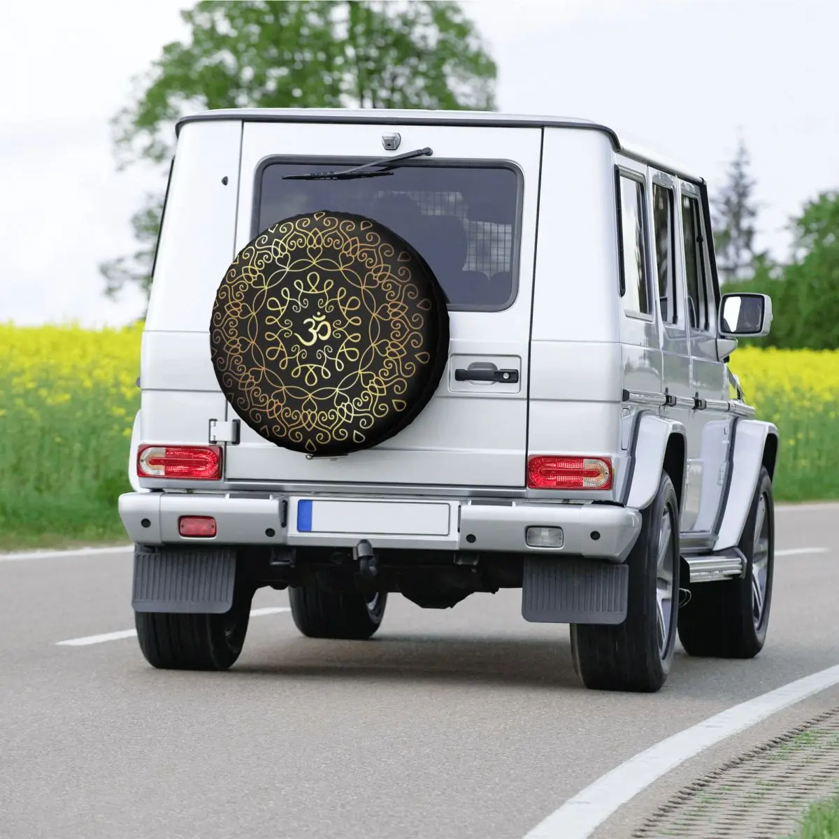 Gouden Om Mandala Reservewiel  - Travel Yoga Accessories recensie en prijs
