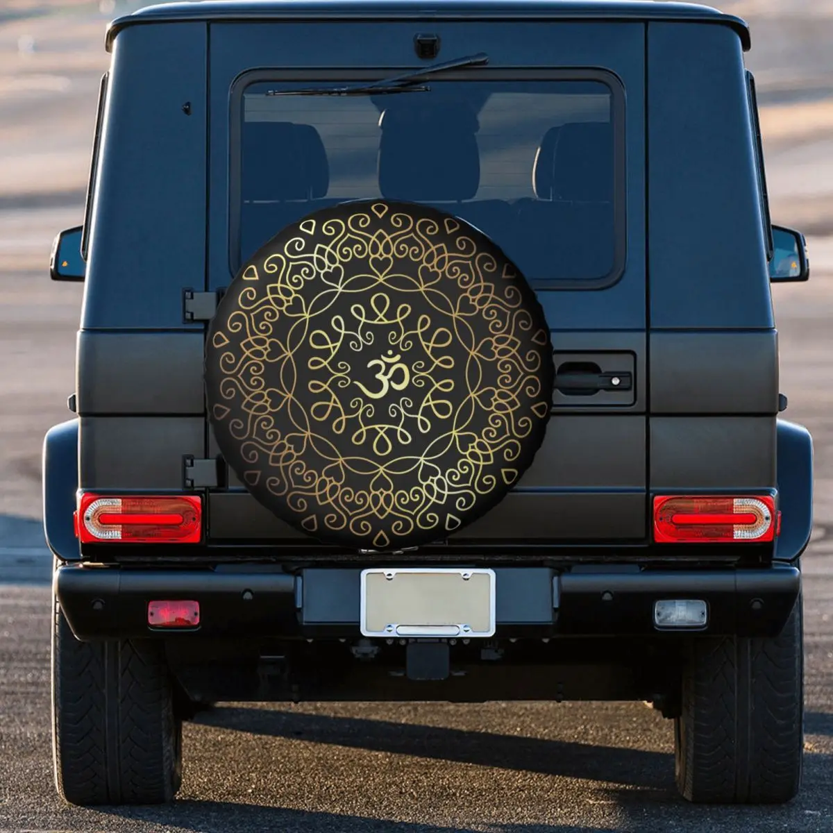 Gouden Om Mandala Reservewiel  - Travel Yoga Accessories recensie en prijs