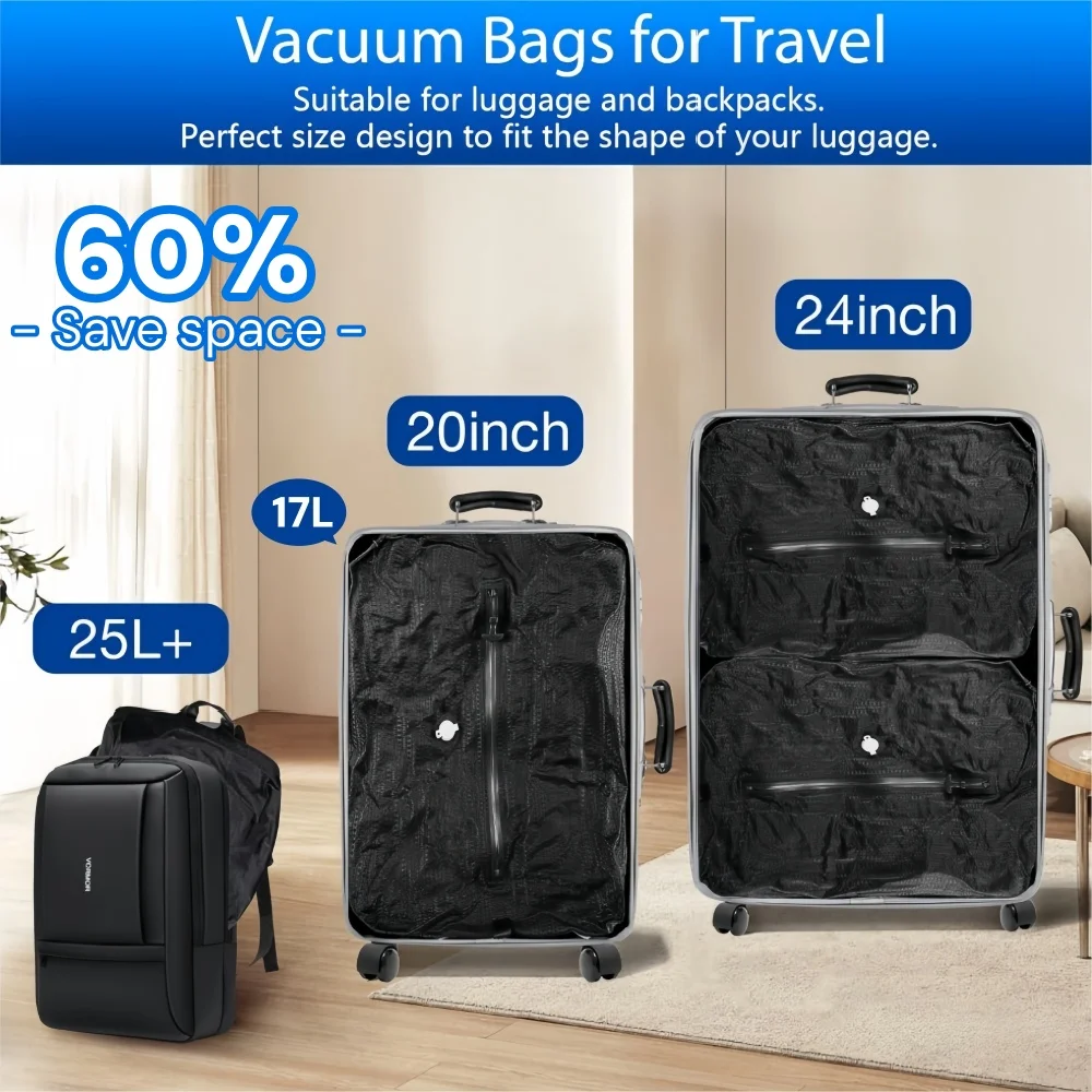 Reisbenodigdheden Vacuüm Opber - Compression Bag Vacuum recensie en prijs