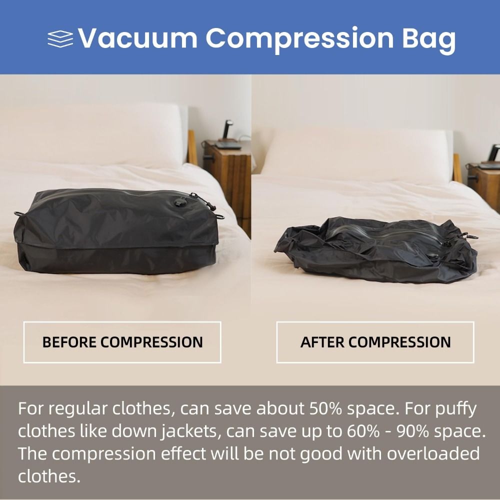 Herbruikbare vacuümzakken voor - Compression Bag Vacuum recensie en prijs