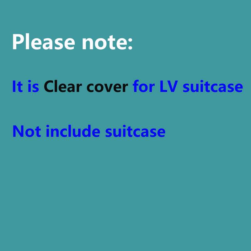 Vip Link Clear Cover Voor Loui - Travel Accessories Lv recensie en prijs