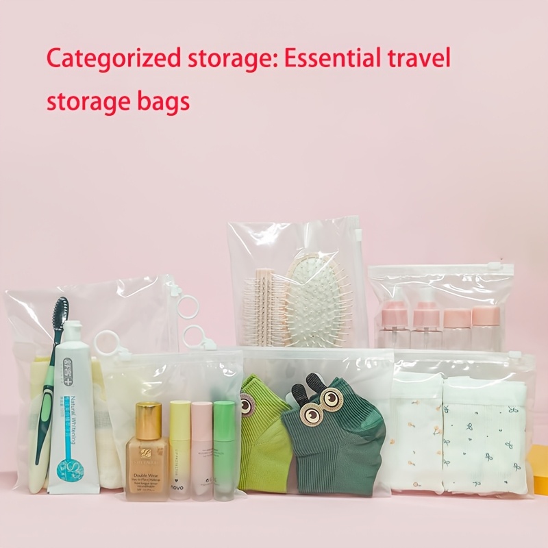 10 stuks reisopbergzakken mult - Travel Ziplock Bags recensie en prijs