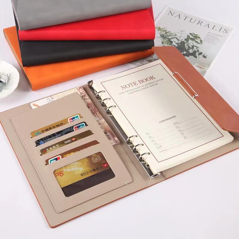 Nieuwe Binder Notebook Pu Lede - Travel Notebook Journal recensie en prijs