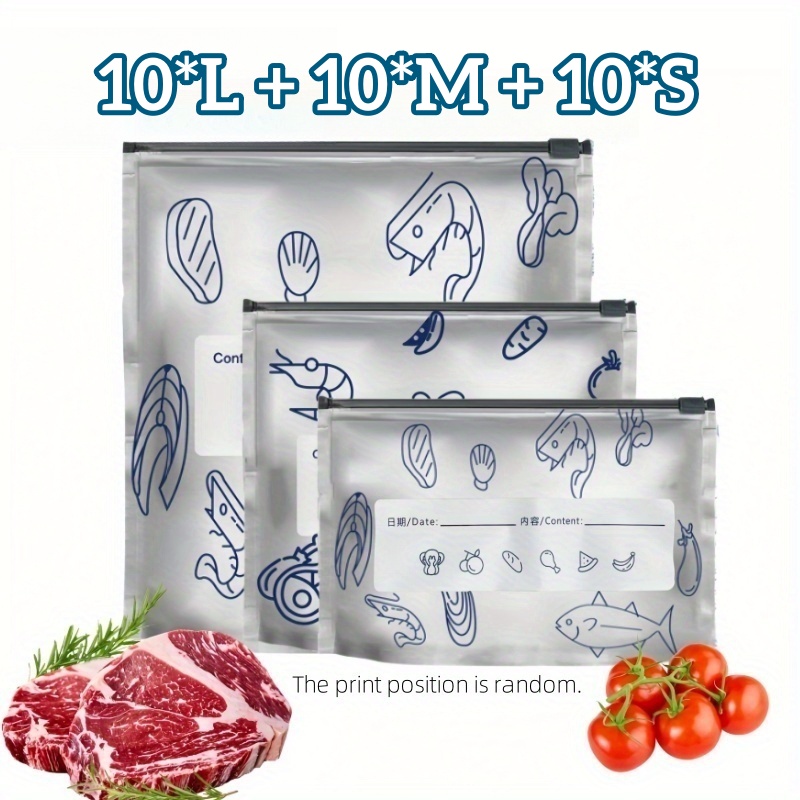 10/60 Stuks Aluminiumfolie Opb - Travel Ziplock Bags recensie en prijs