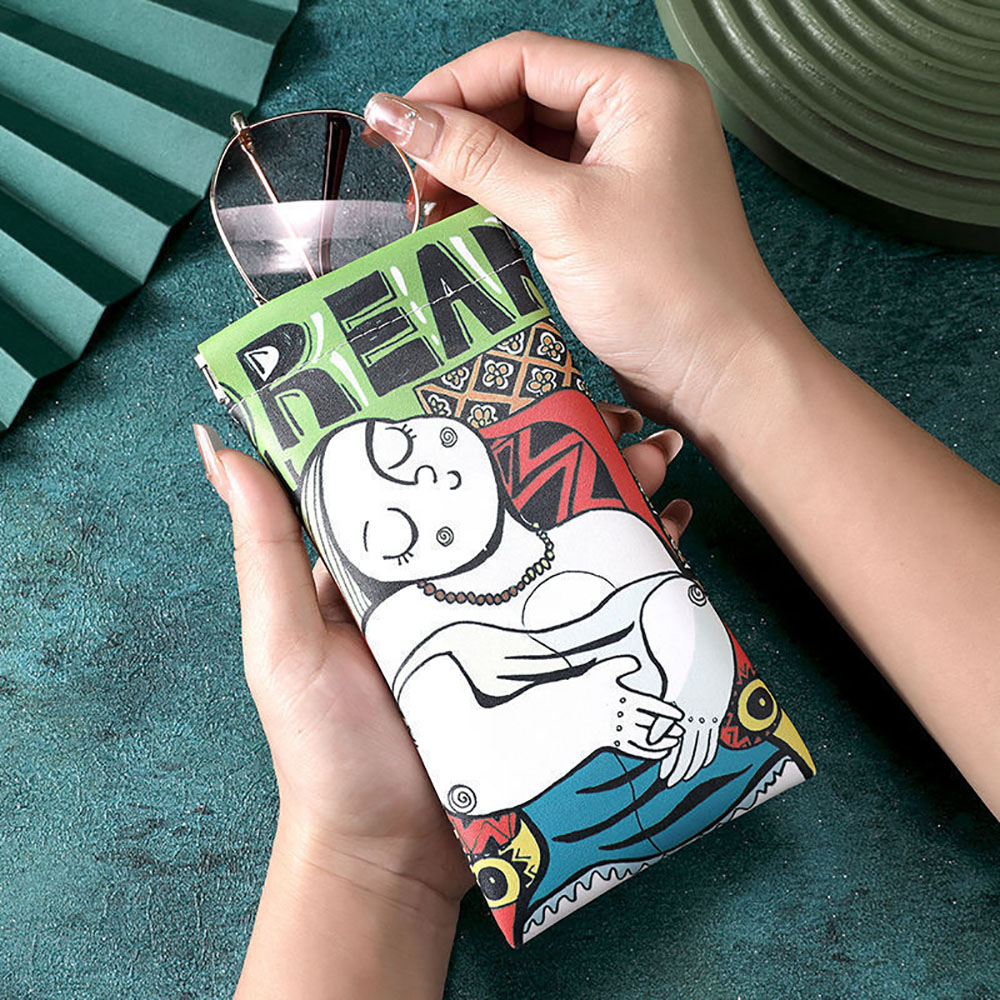 Cartoon zonnebrillenkoker PU-l - Travel Accessories Pouch For Women recensie en prijs