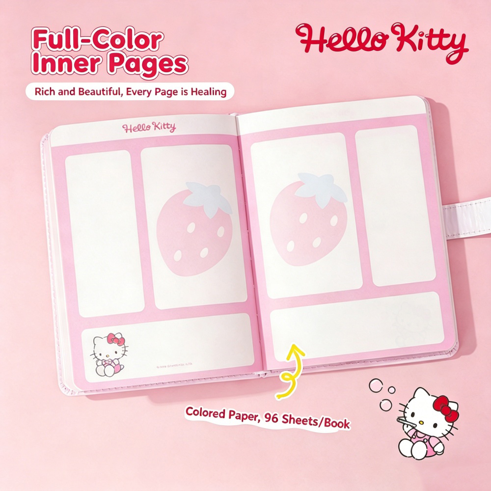 Echte Sanrio Hello Kitty A5 no - Travel Notebook Journal recensie en prijs