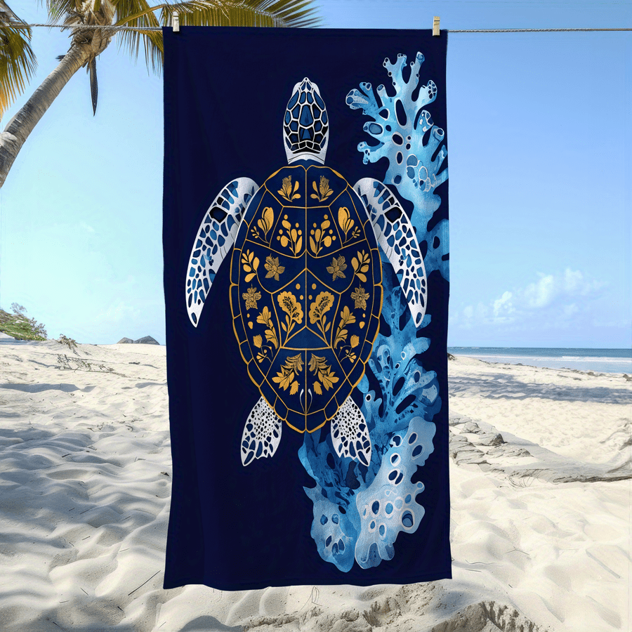 1PC strandhanddoeken met oceaa - Travel Yoga Accessories recensie en prijs