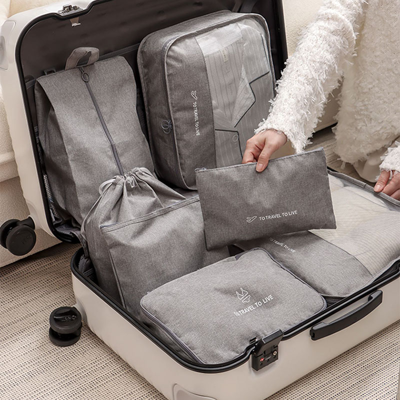 7-delige reisverpakkingsset vo - Travel Accessories Pouch For Women recensie en prijs