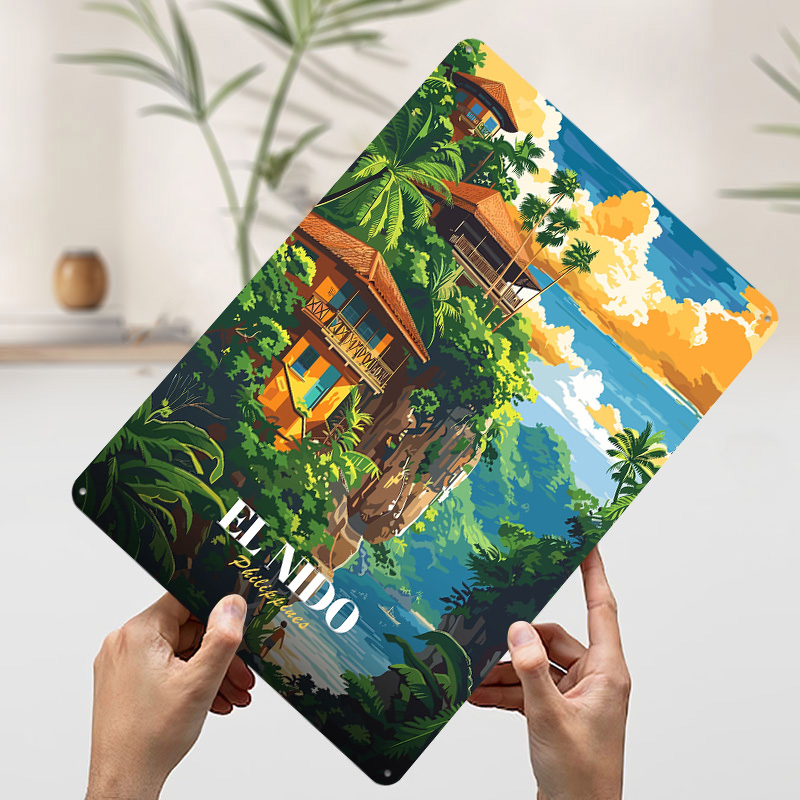 El Nido Filipijnen Reisposter  - Travel Accessories Philippines recensie en prijs