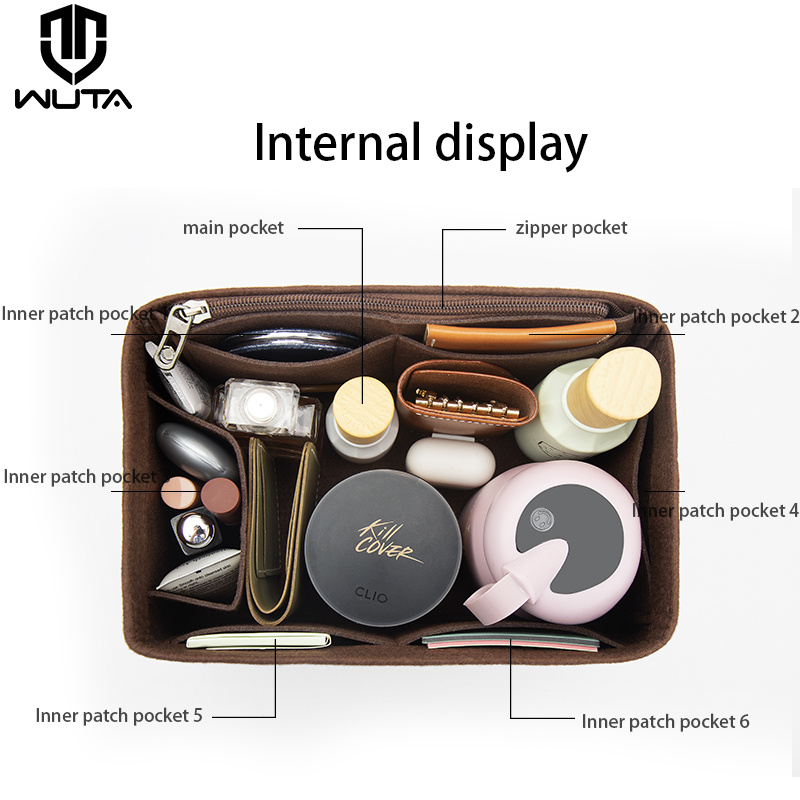 WUTA Vilt Insert Bag Organizer - Travel Accessories Lv recensie en prijs