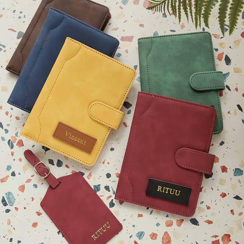 Gepersonaliseerde lederen pasp - Travel Accessories Hong Kong recensie en prijs