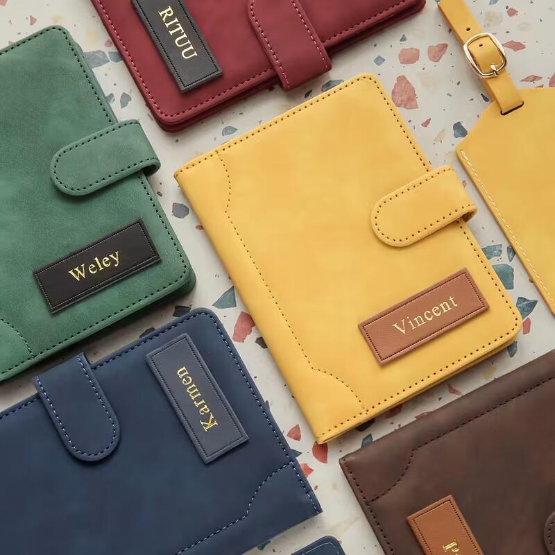 Gepersonaliseerde lederen pasp - Travel Accessories Hong Kong recensie en prijs