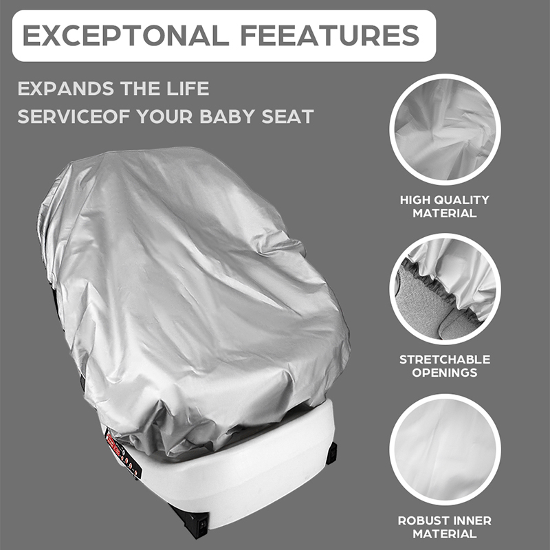 1PC zilveren baby-autostoel zo - Travel Accessories For 1 Year Old recensie en prijs