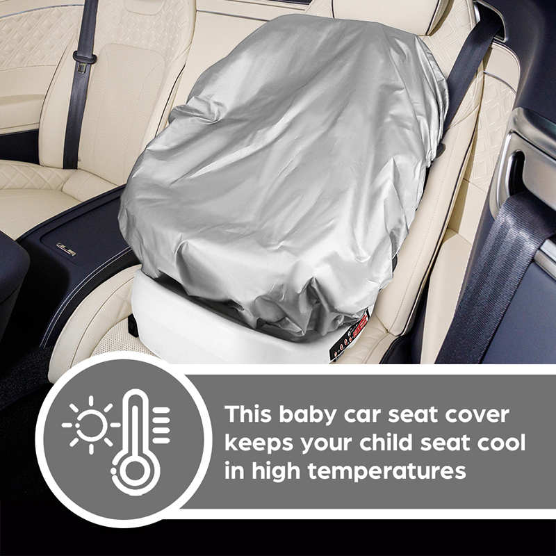 1PC zilveren baby-autostoel zo - Travel Accessories For 1 Year Old recensie en prijs