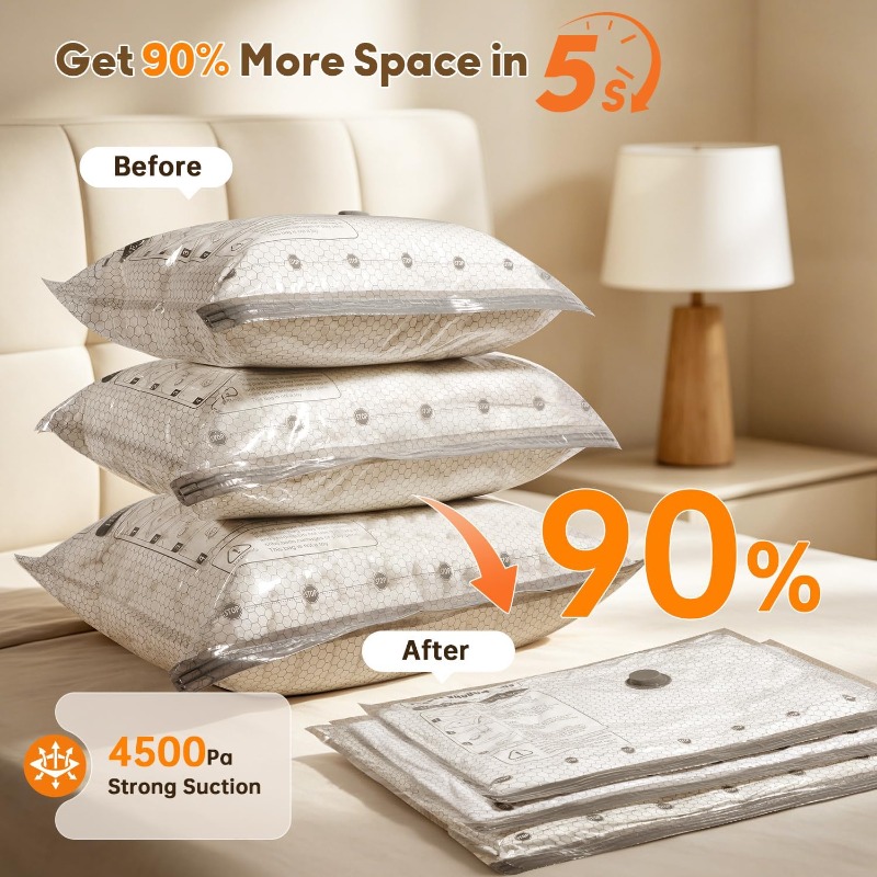 15-pack vacuüm opbergzakken, h - Compression Bag Vacuum recensie en prijs