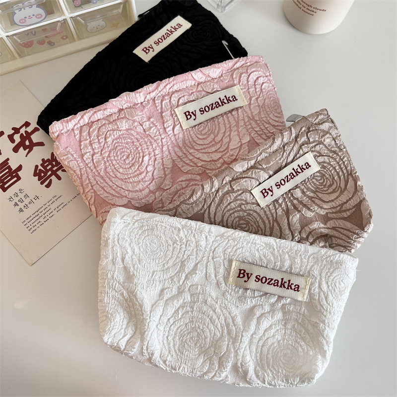 Franse Reliëf Bloemen Reizen C - Travel Accessories Pouch For Women recensie en prijs