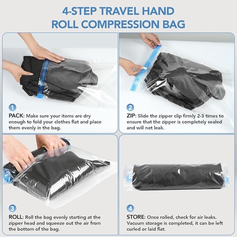 Compressiezakken voor op reis  - Compression Bag Vacuum recensie en prijs