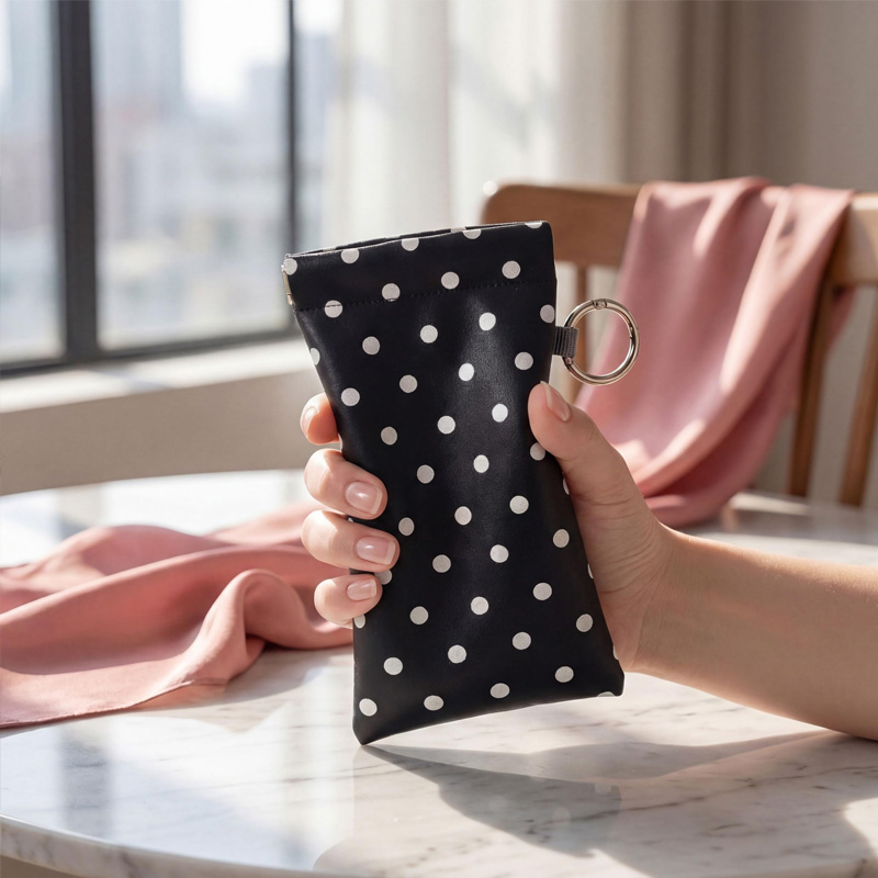 1pc Polka Dot Brillenzakje met - Travel Accessories Pouch For Women recensie en prijs