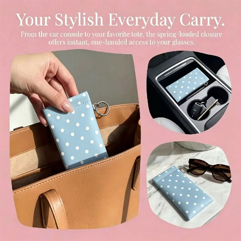 1pc Polka Dot Brillenzakje met - Travel Accessories Pouch For Women recensie en prijs