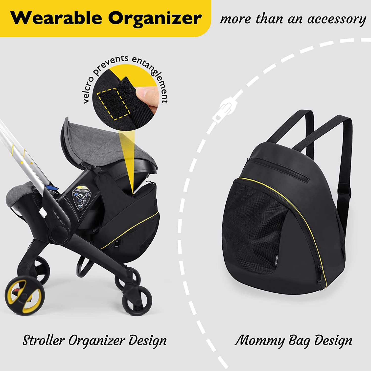 Opbergtas voor kinderwagen Bab - Travel Accessories For 1 Year Old recensie en prijs