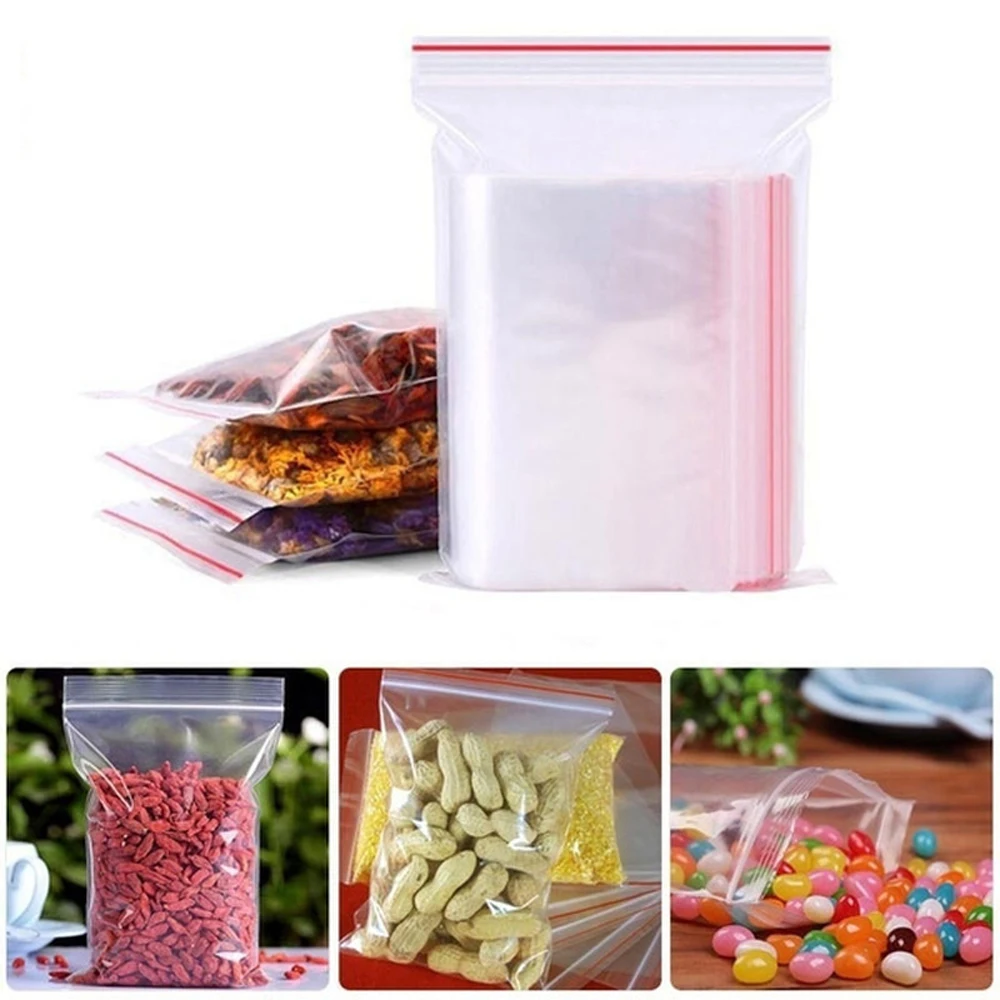 100-1000 Stuks Hersluitbare Tr - Travel Ziplock Bags recensie en prijs