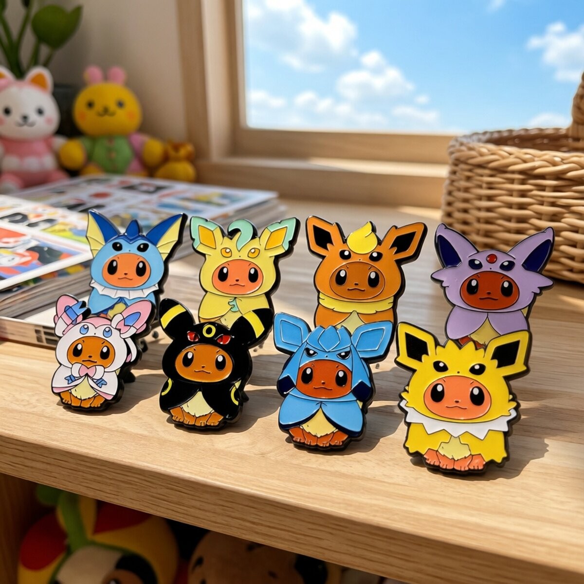 Kawaii Pokemon Anime Eevee Cos - Travel Accessories Japan recensie en prijs
