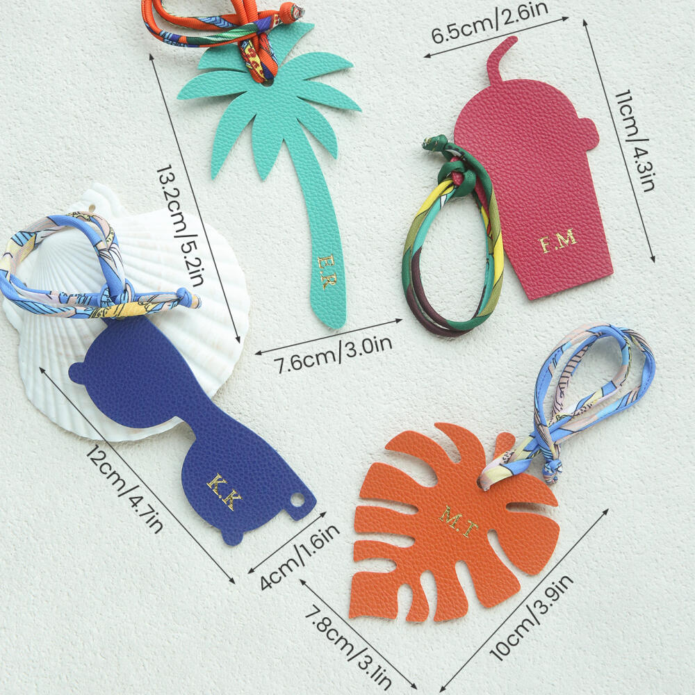 Gepersonaliseerde lederen baga - Travel Accessories Hong Kong recensie en prijs