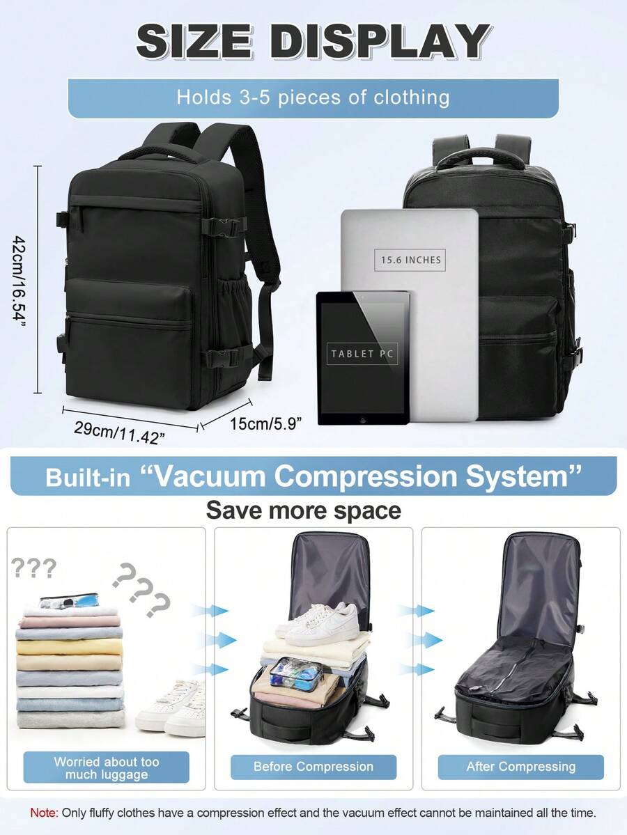 Reistas met grote capaciteit,  - Compression Bag Vacuum recensie en prijs